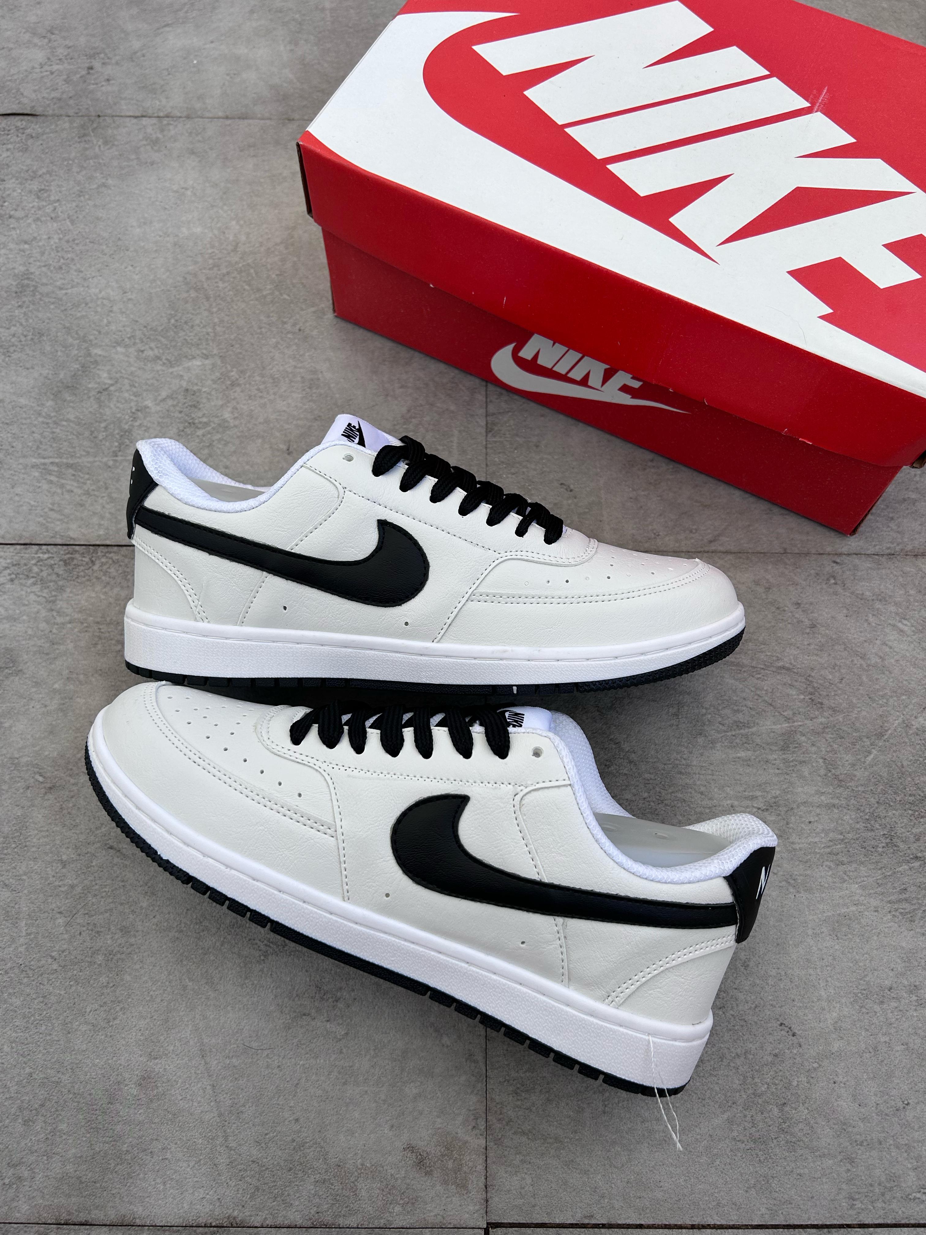 Nike Air Force Court Vision Low Branco e Preto