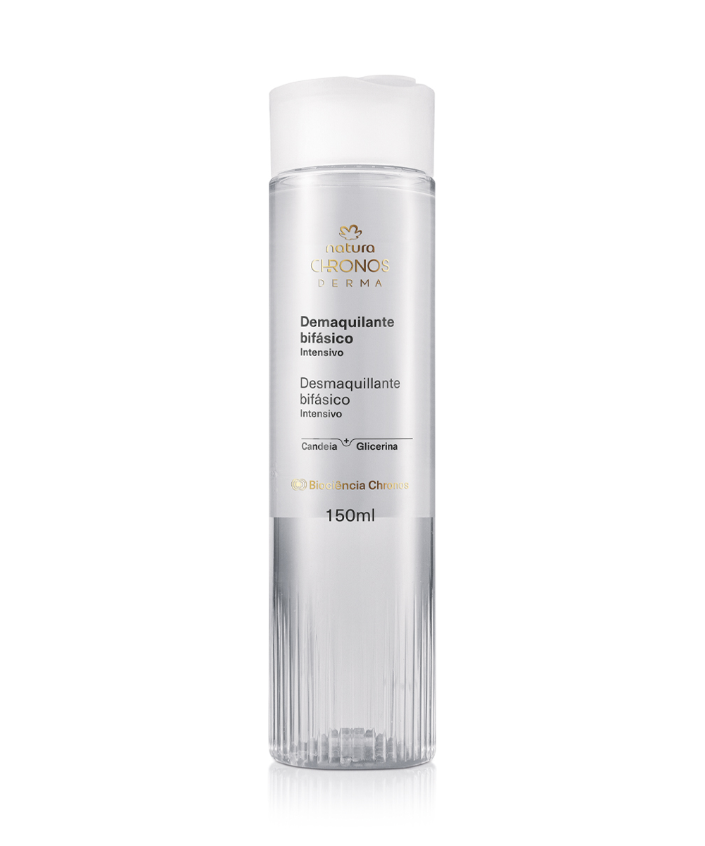 Fluido Bifásico Demaquilante Intensivo Chronos Derma, 150ml