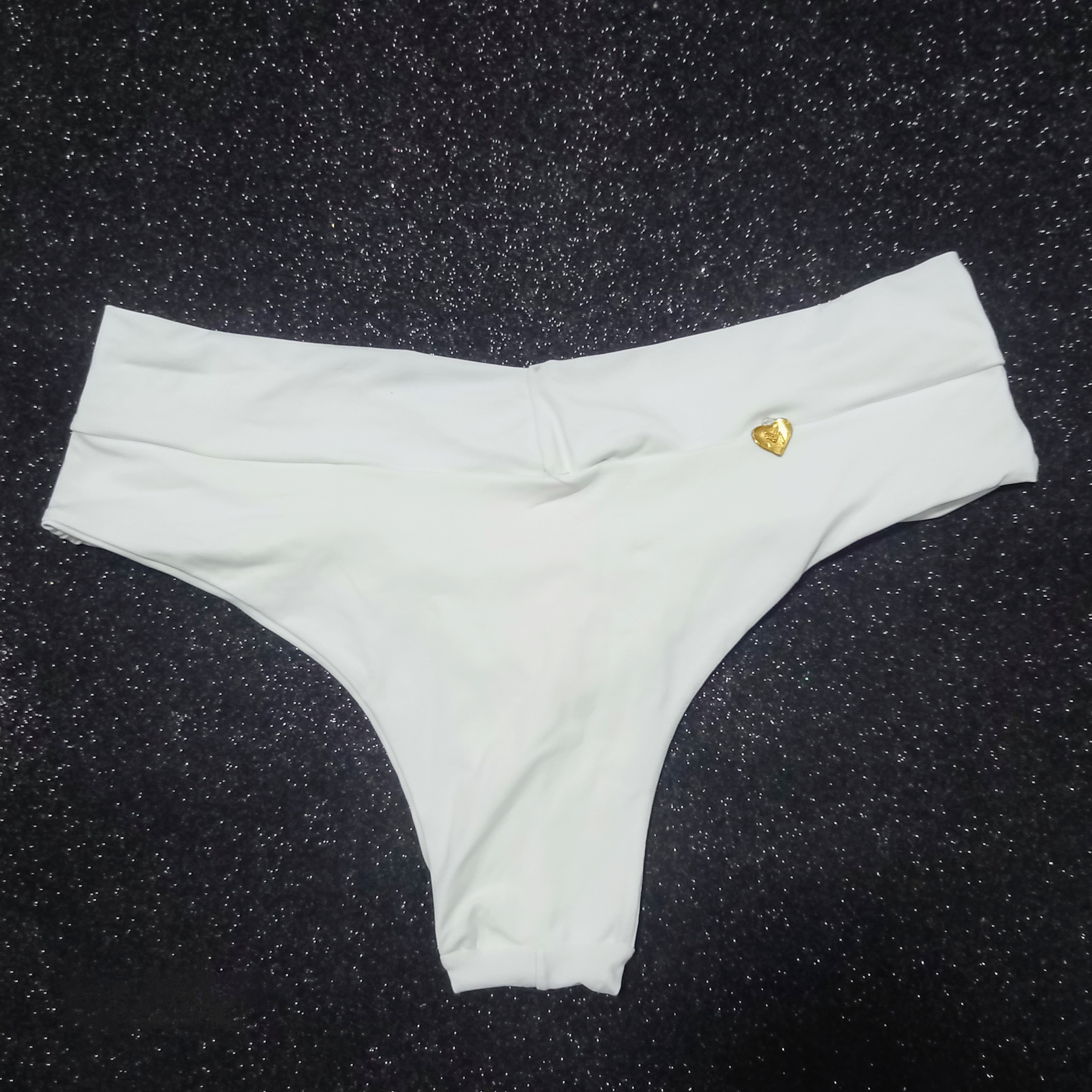 calçinha fio duplo imbutida  em poliamida ref-218