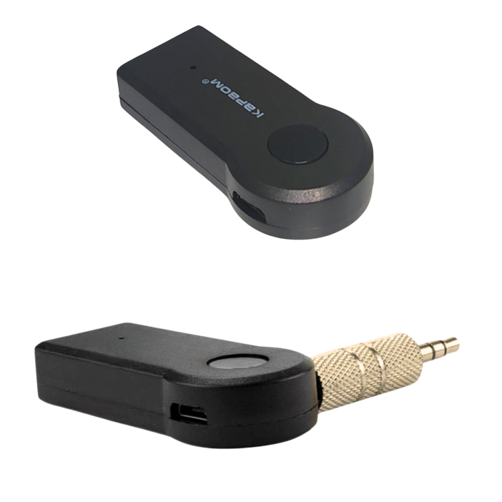 Adaptador Receptor Bluetooth MP3 Som de Carro P2 Auxiliar