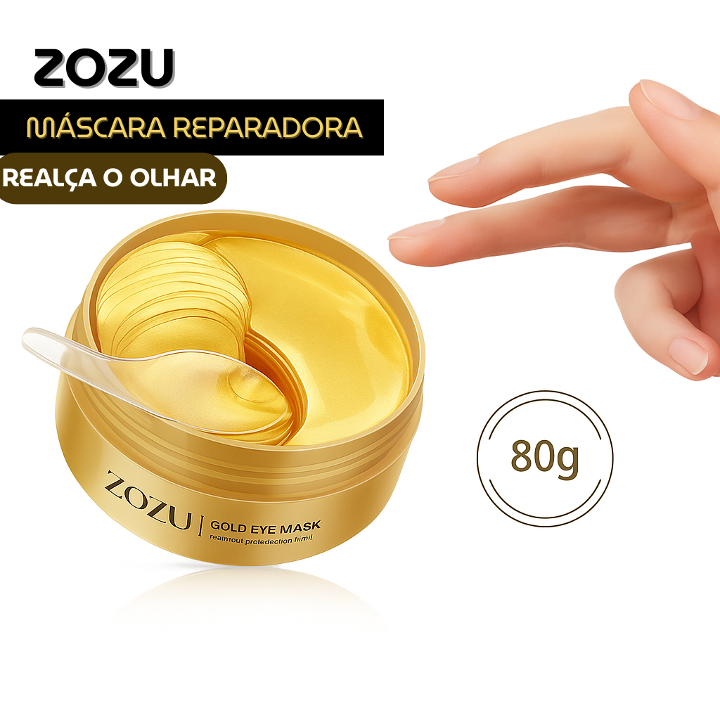 GOLD MASK | Máscara de Ouro Anti-Idade e ELIMINA Olheiras - 50% DE DESCONTO + FRETE GRÁTIS