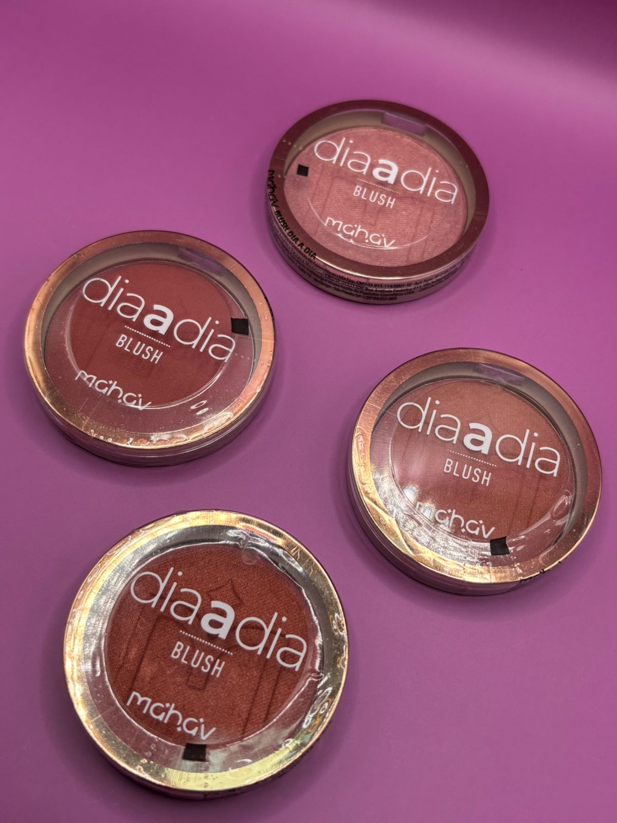 Blush cintilante dia a dia