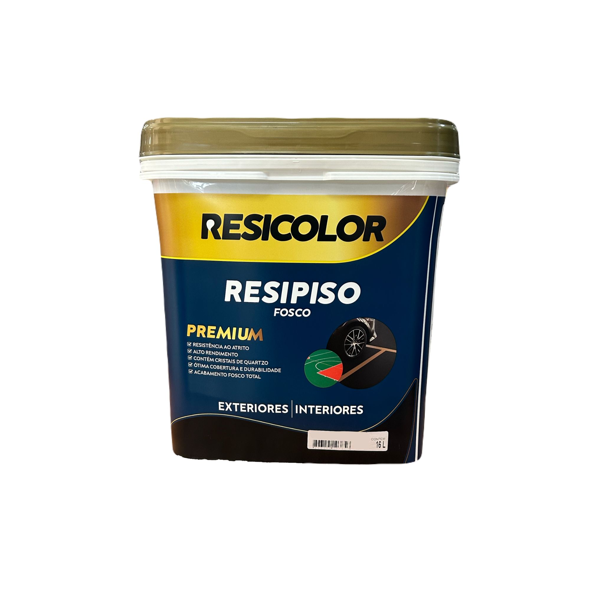 Tinta Pisos e Cimentados Resipiso Fosca 16L