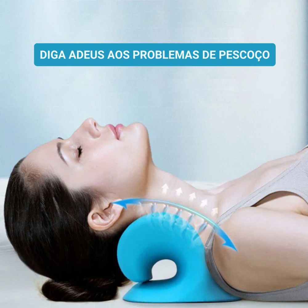Massageador e Alongador de Pesçoco - Active Pro