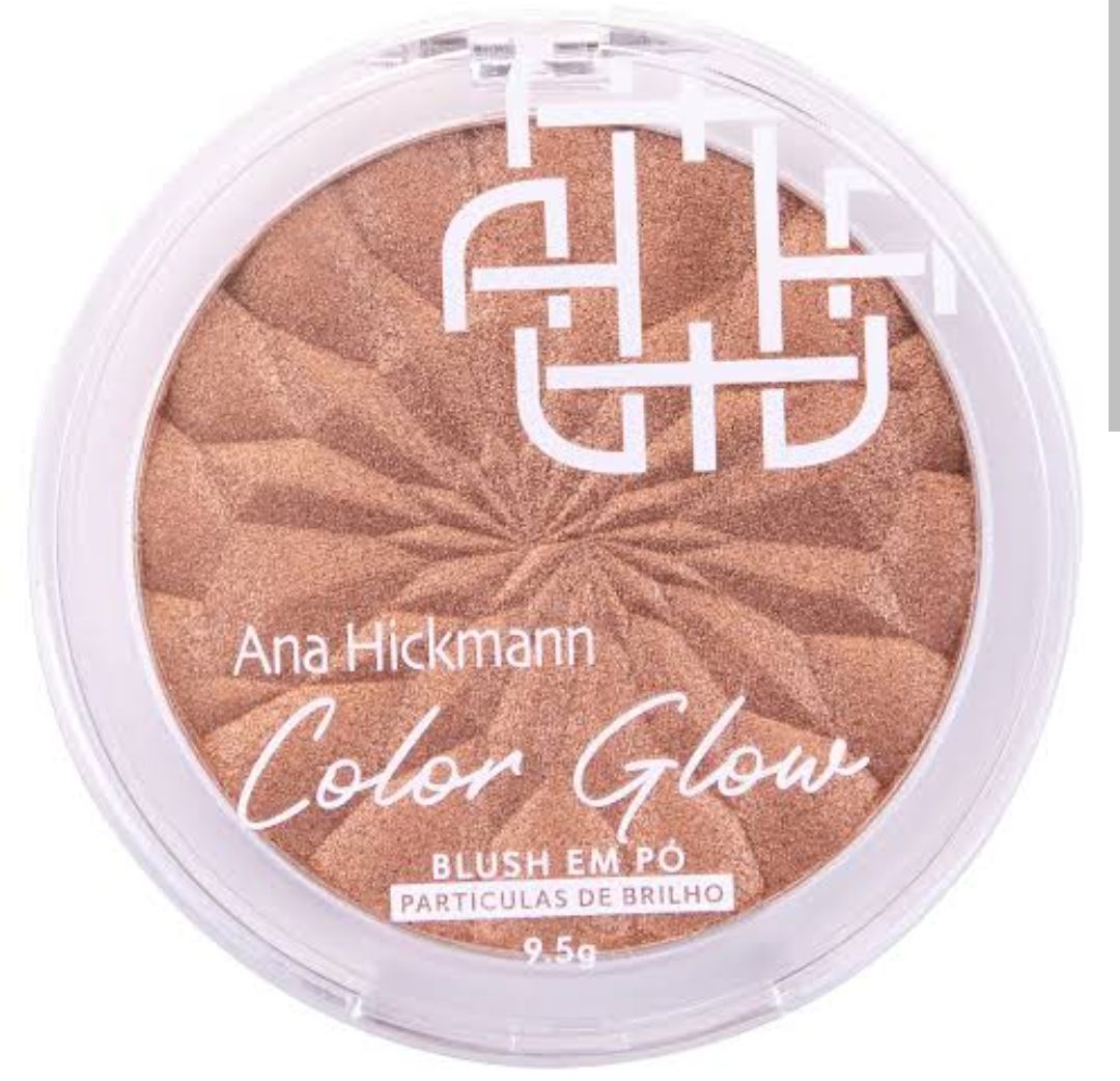 Blush facial Color Glow cor Hale 9,5g | Ana Hickmann