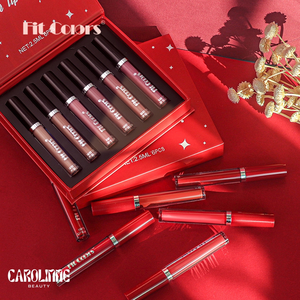 Matte Glam Kit de Batons Líquidos - Fit Colors