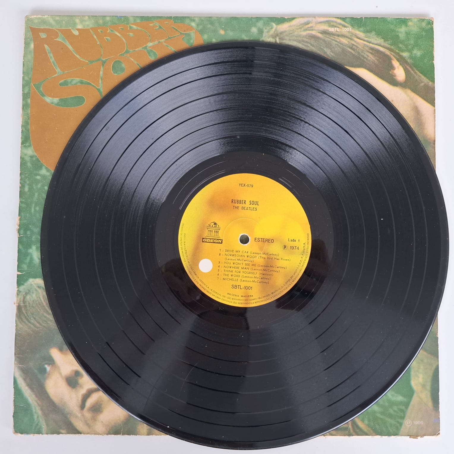 The Beatles - Rubber Soul - 1974 (Disco de Vinil - LP) - Viva Vinil