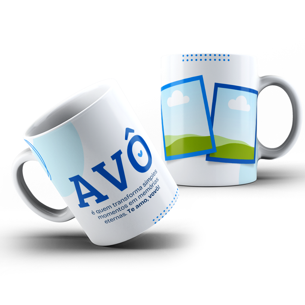 Caneca Cerâmica: Avô