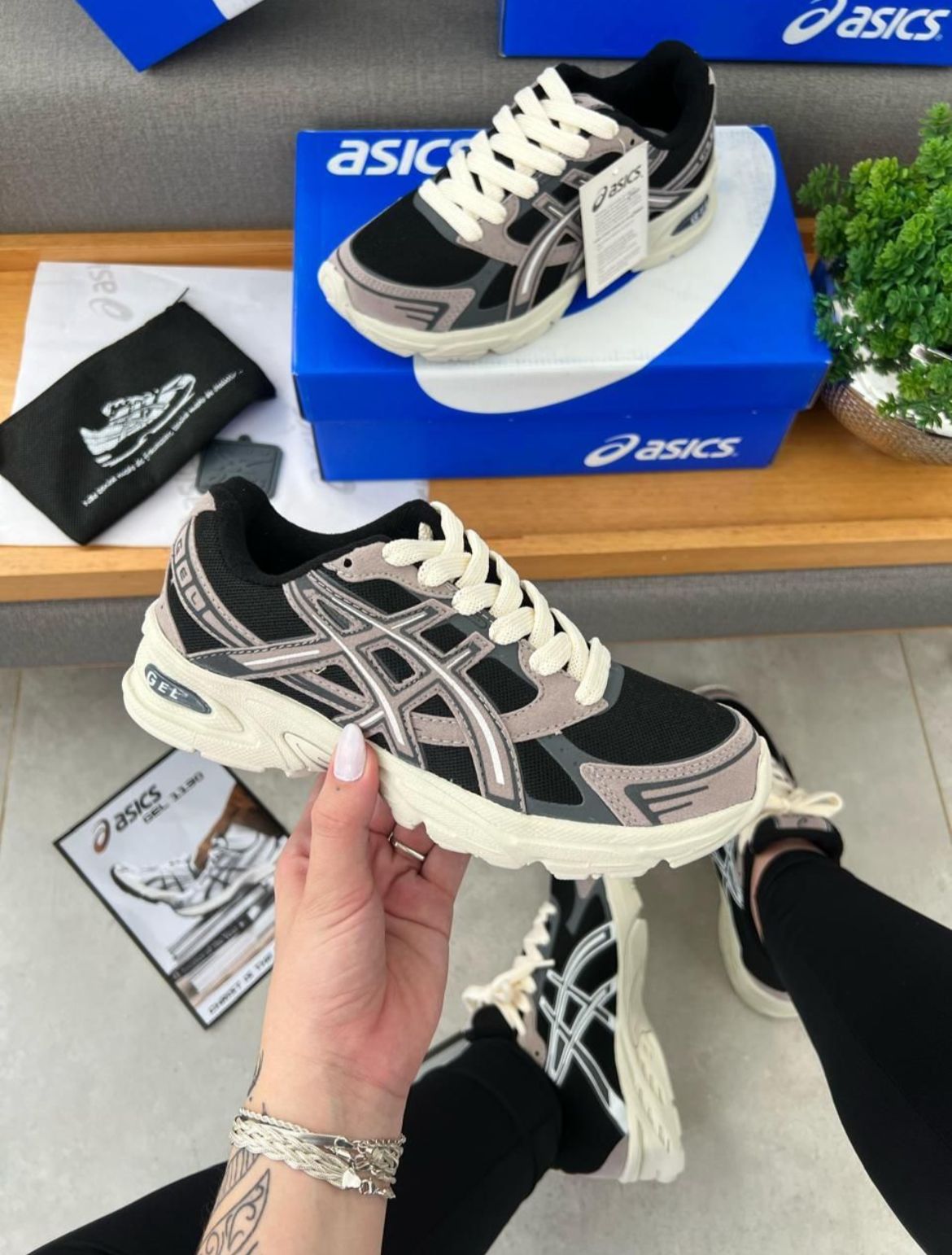 Asics Gel 1130 Preto Off