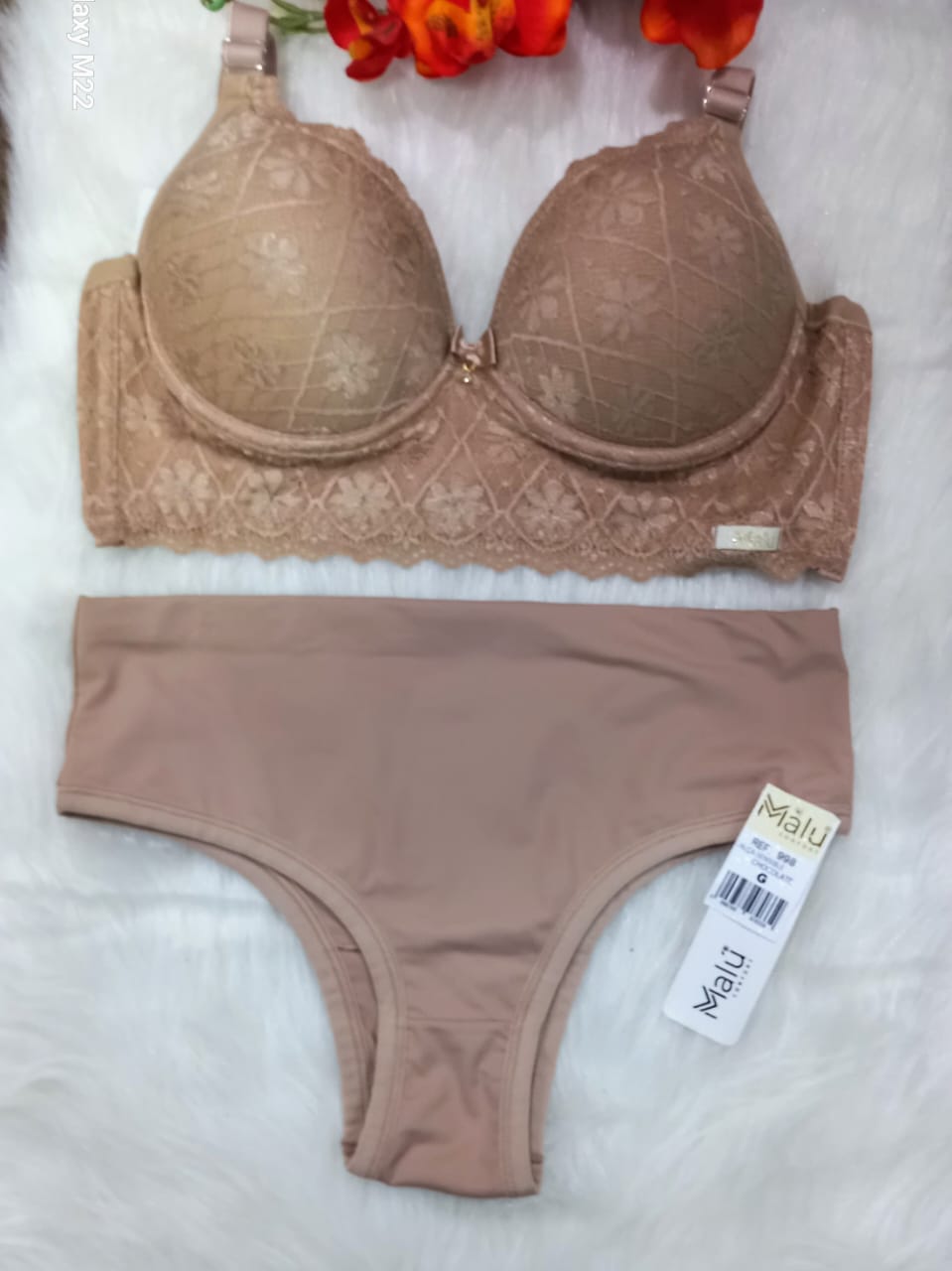 conjunto de sutiã corpet ref-002