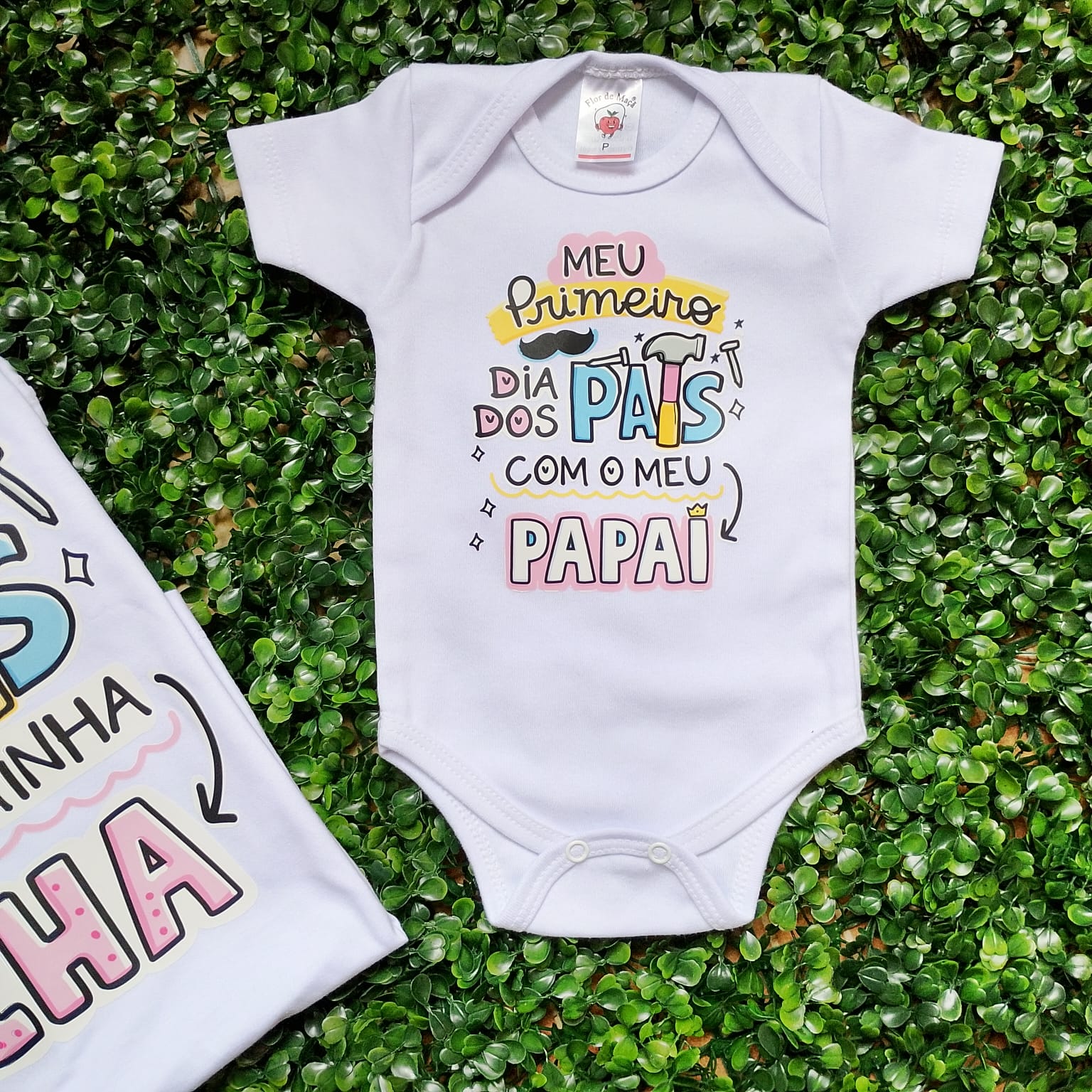 Meu Primeiro Dia dos Pais Menina Martelo