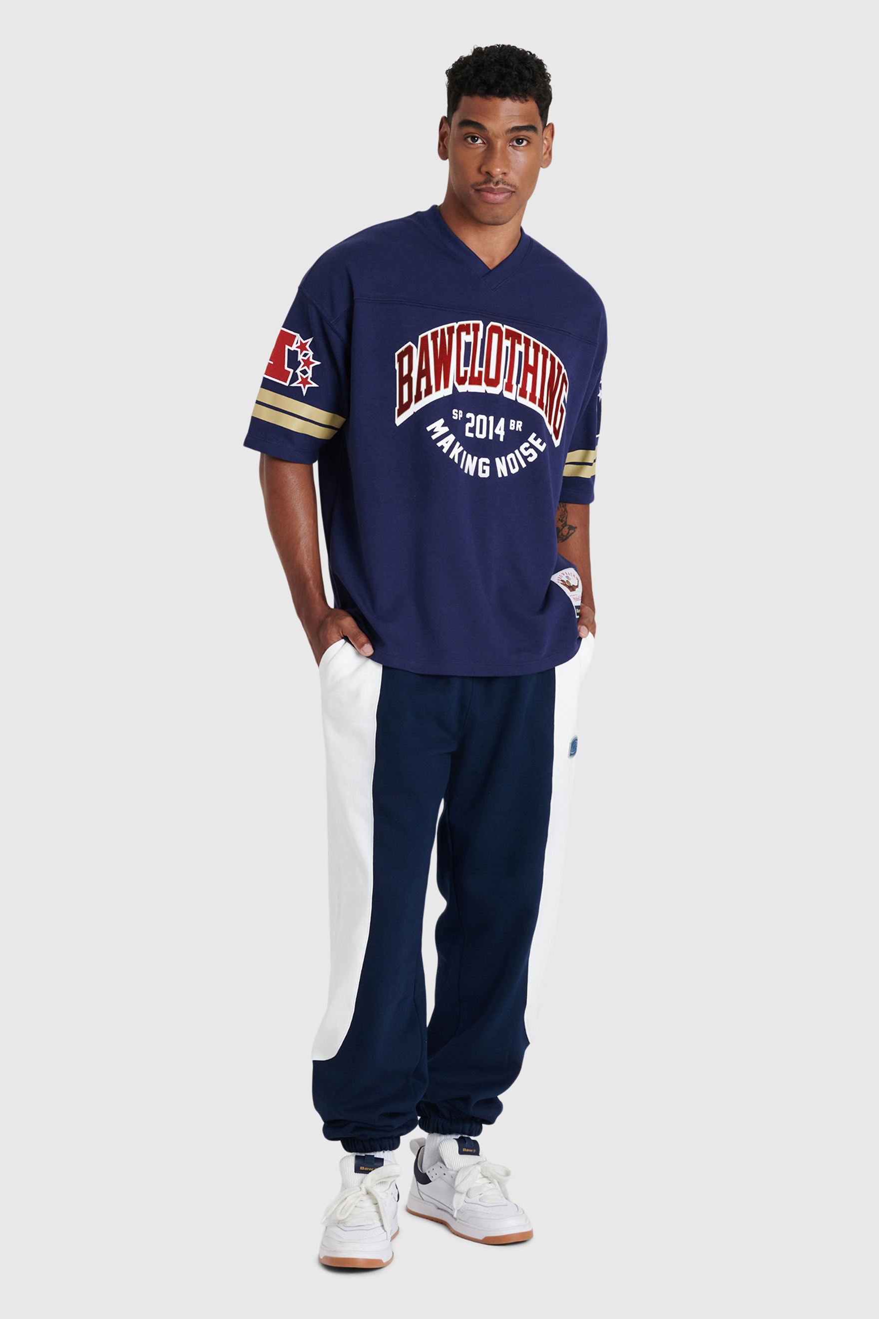 CAMISA MITCHELL E NESS x BAW x NFL LEGACY