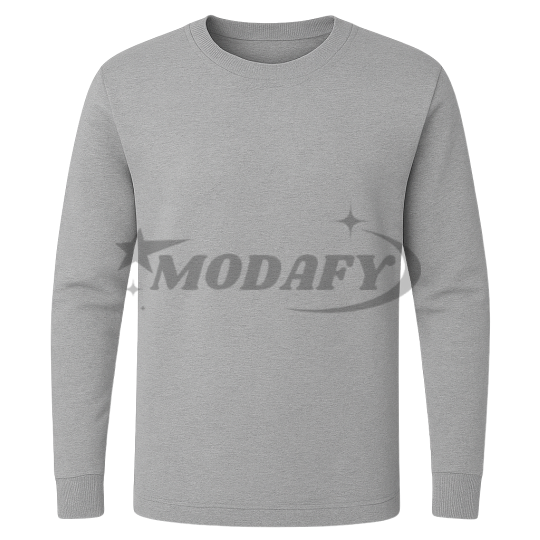 Camisa Gola Redonda Manga Comprida Modafy