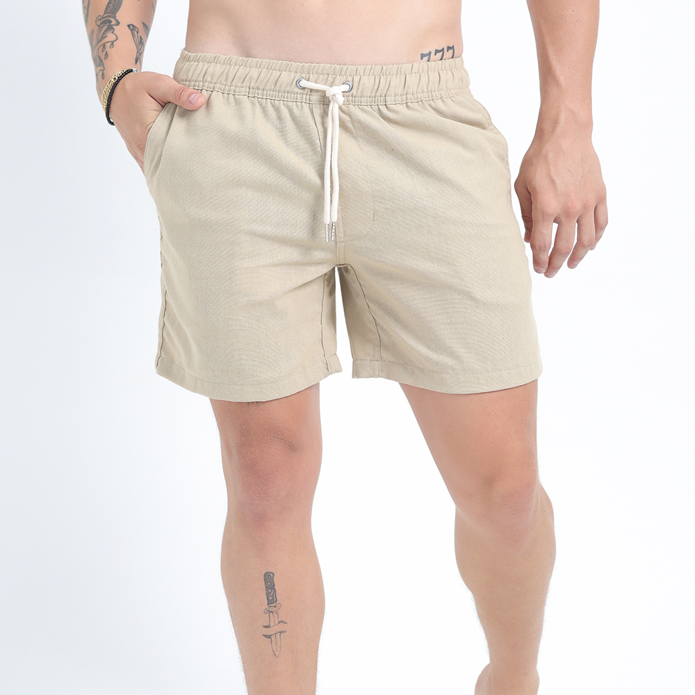 Short Linho | Tradicional com Ponteiras Inoxidáveis