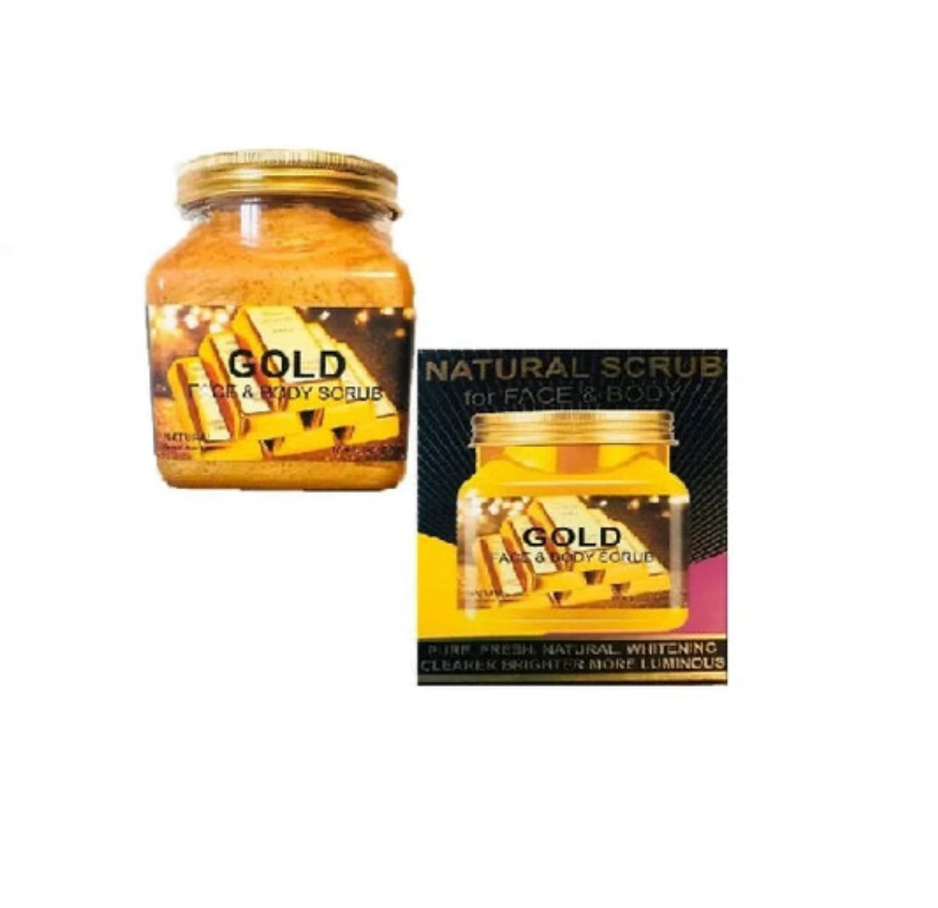 Wokali Gold Scrub esfoliante