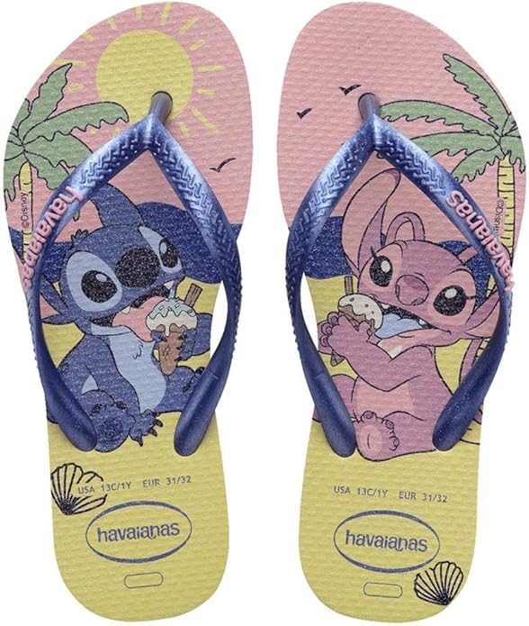CHINELO HAVAIANAS INFANTIL STITCH KIDS SLIM DISNEY
