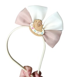 TIARA C/TOPE CAPIVARA