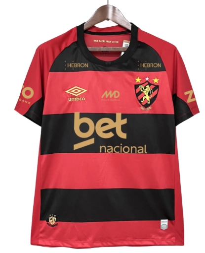 Camisa Sport Recife I 25/26 + todos os patrocínios - Masculina Torcedor