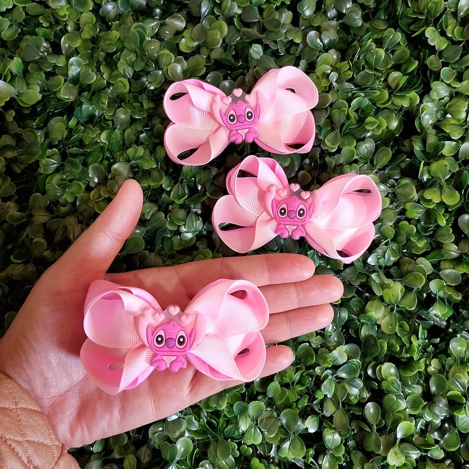 Parzinho Laço Boutique Médio Angel