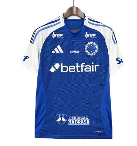 Camisa Cruzeiro 25/26 - Torcedor Masculino - Todos os patrocínios