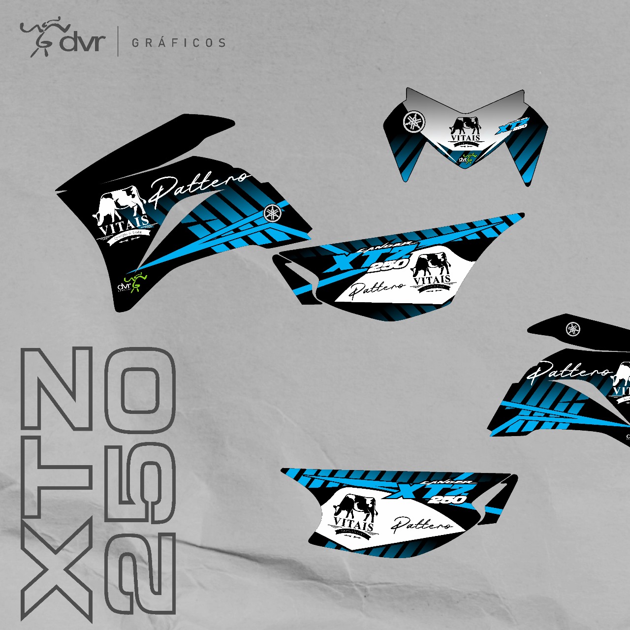 Kit gráfico XTZ 250