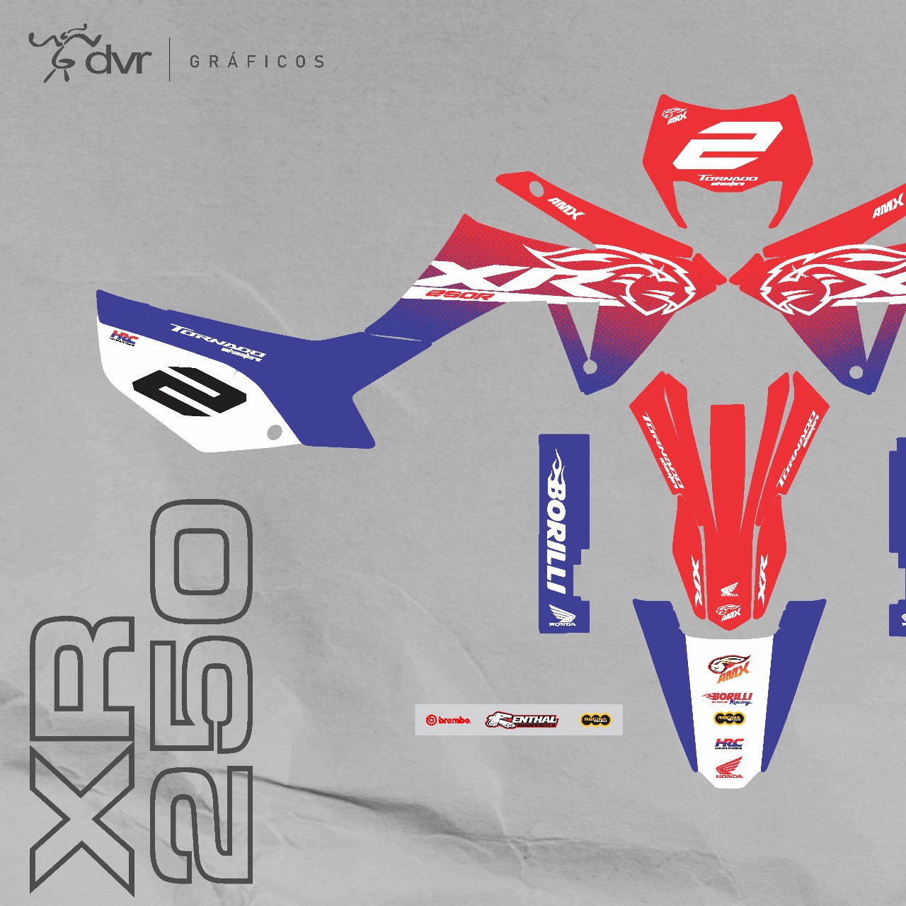 Kit gráfico XR 250