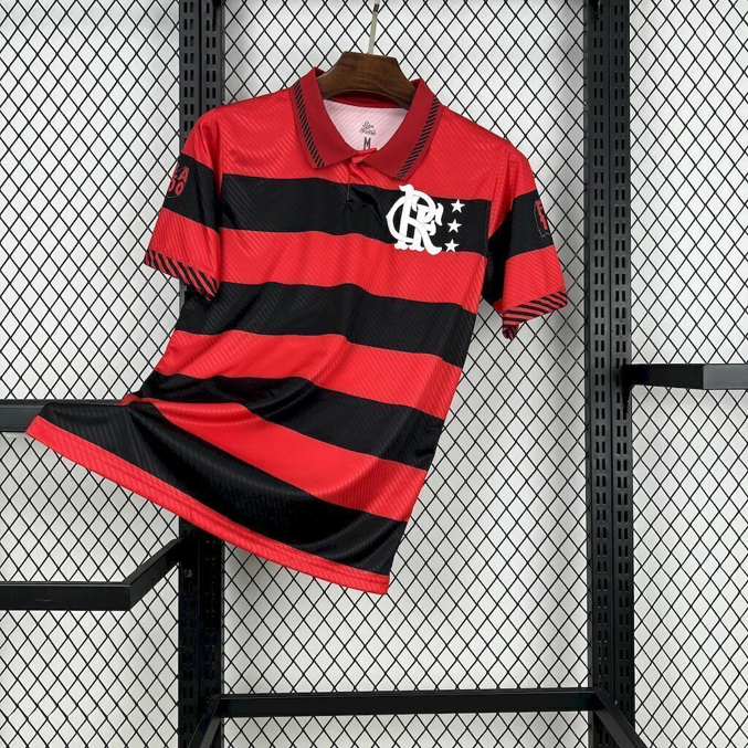 Camisa Flamengo Lifestyle Retro 25/26 Torcedor Masculina