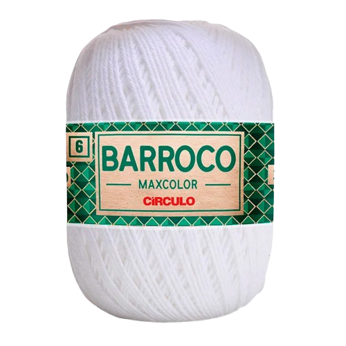 Barbante Barroco Maxcolor FIO 6 100% Algodão Circulo - 226m/200g