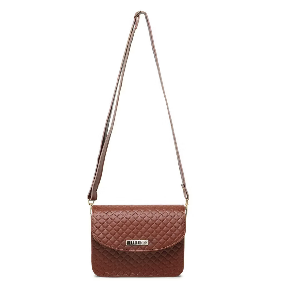 Bolsa Feminina De Lado Tiracolo Transversal PROMOÇÃO Alça Regulavél Courino