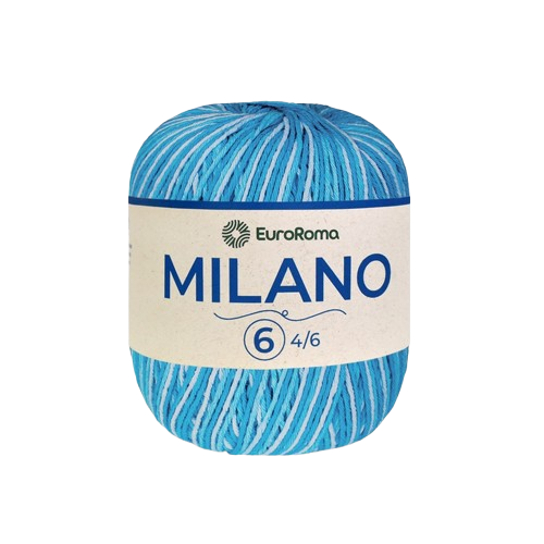 Barbante Milano Fio 6 Euroroma - 226/200g