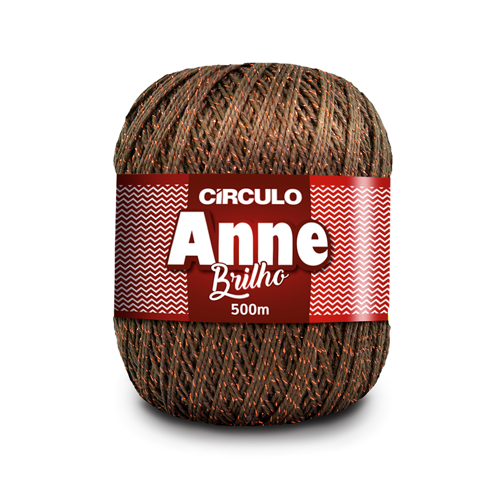 Linha Anne Brilho Circulo - 500m/150g