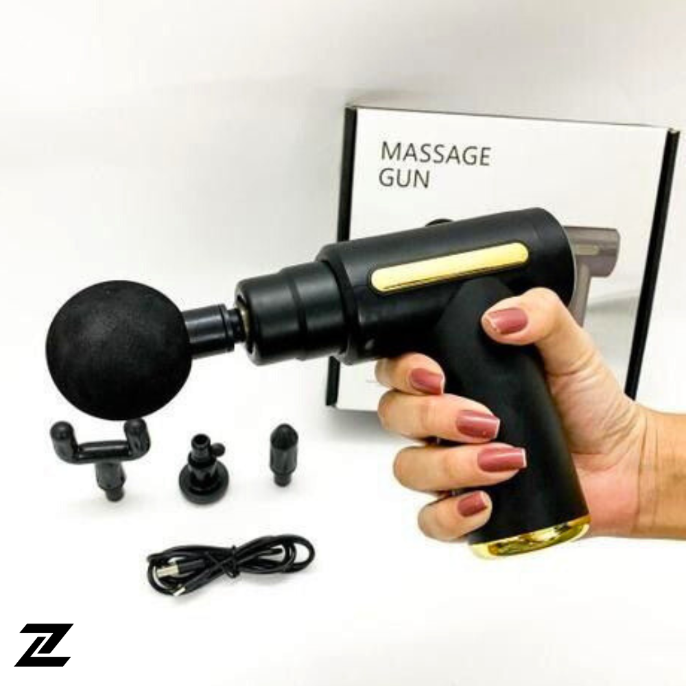 Pistola de massagem elétrica de alívio muscular imediato