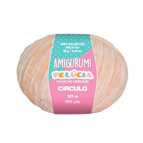 Linha Amigurumi Pelucia Circulo - 131m/85g