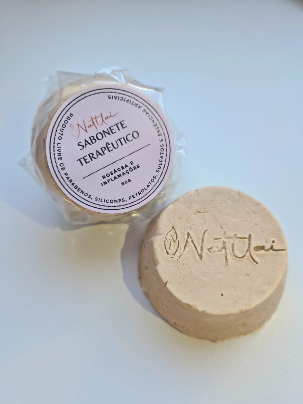 KIT SABONETE TERAPÊUTICO + MÁSCARA DE ARGILA ROSA