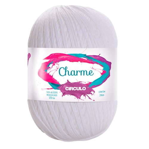 Linha Charme 100% Algodão Mercerizado Circulo - 396m/150g