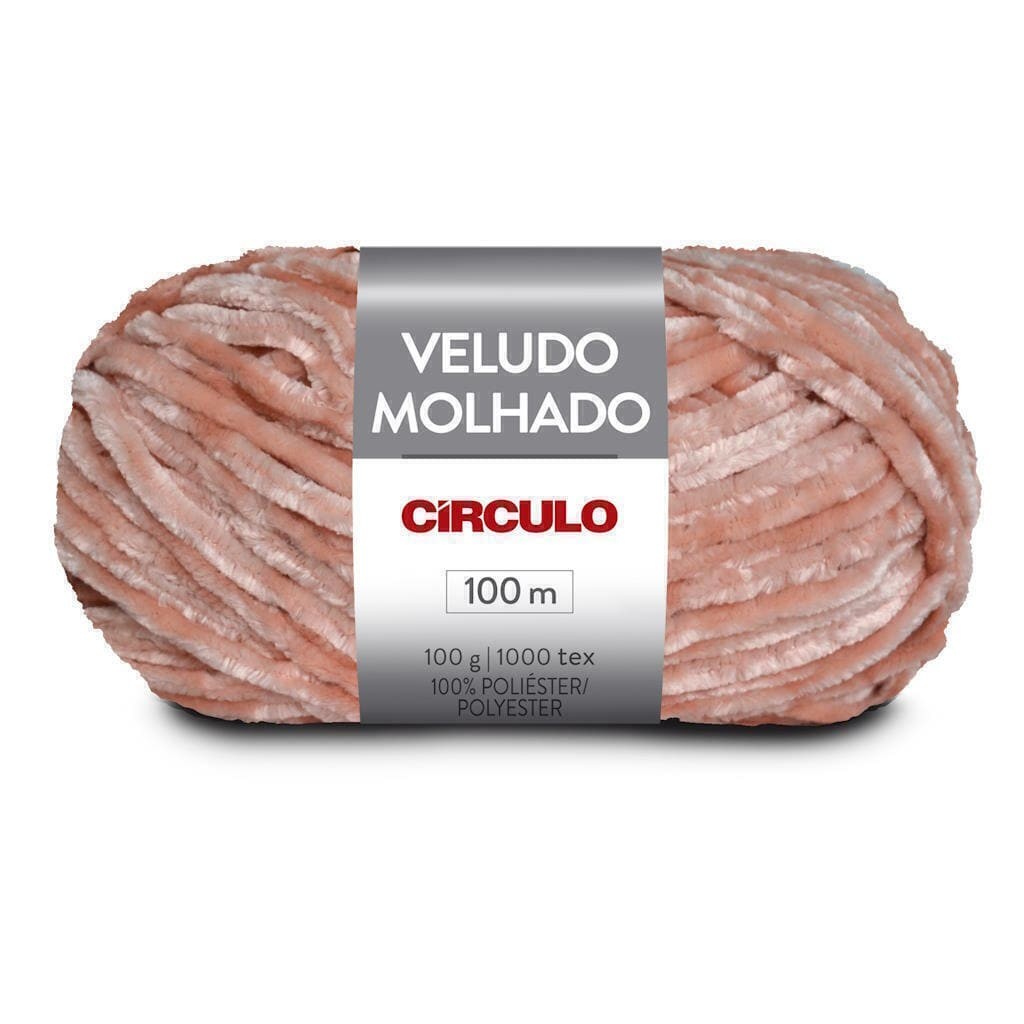 Lã Veludo Molhado Circulo - 100m/100g