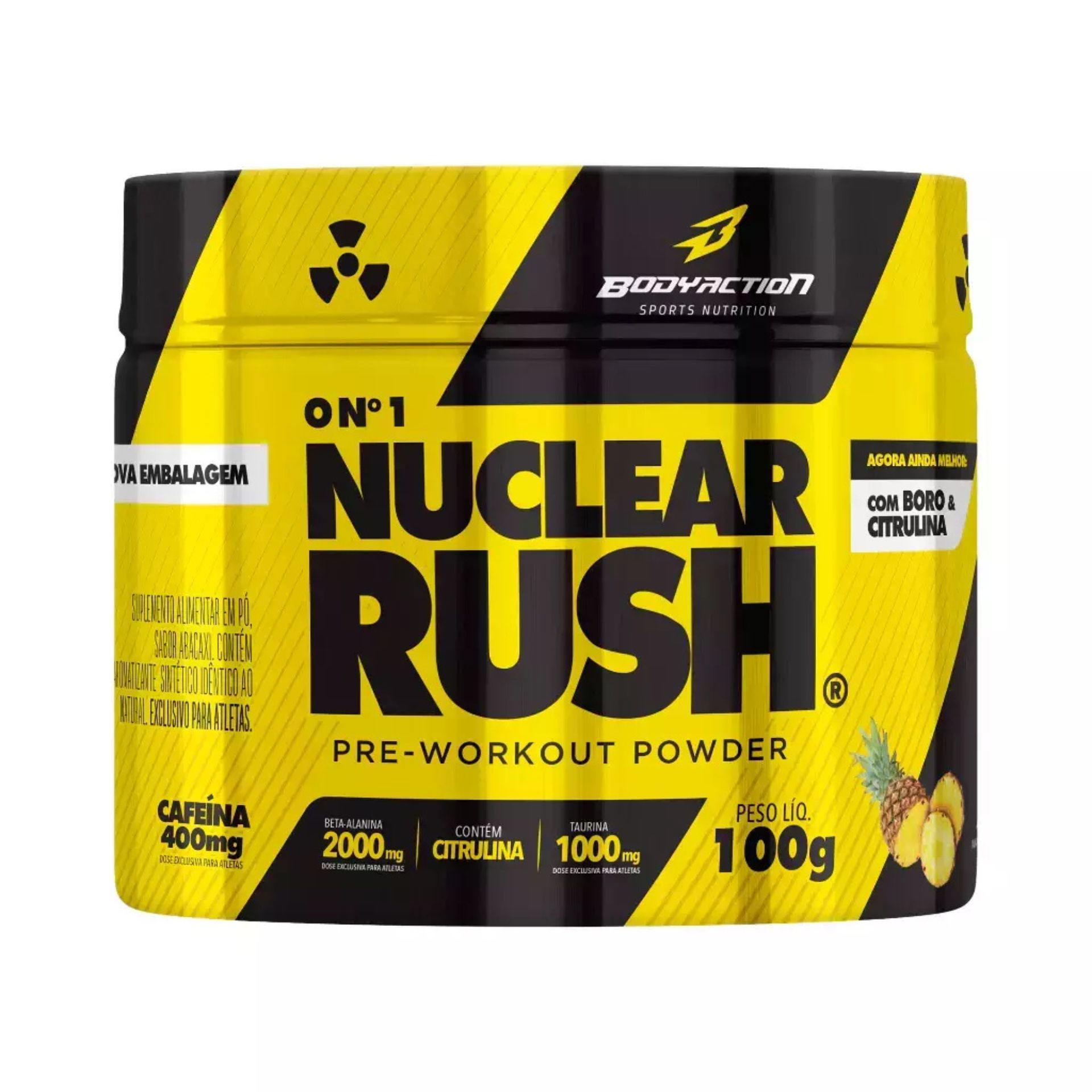 Pré-Treino Nuclear Rush 100g - Bodyaction