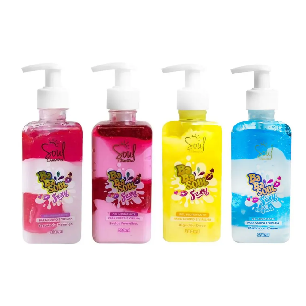 Babasoul Sexy Hidratante Beijável Soul Cosméticos 280ml