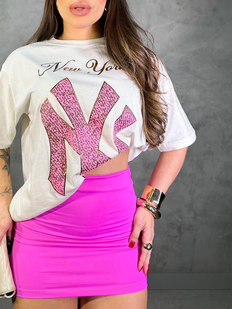 Mini Saia Tubinho Feminina   Cores Variadas