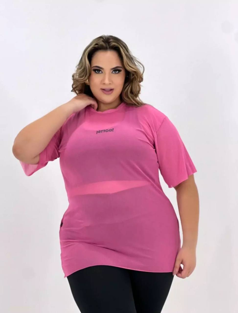 Blusa tuli Plus Size