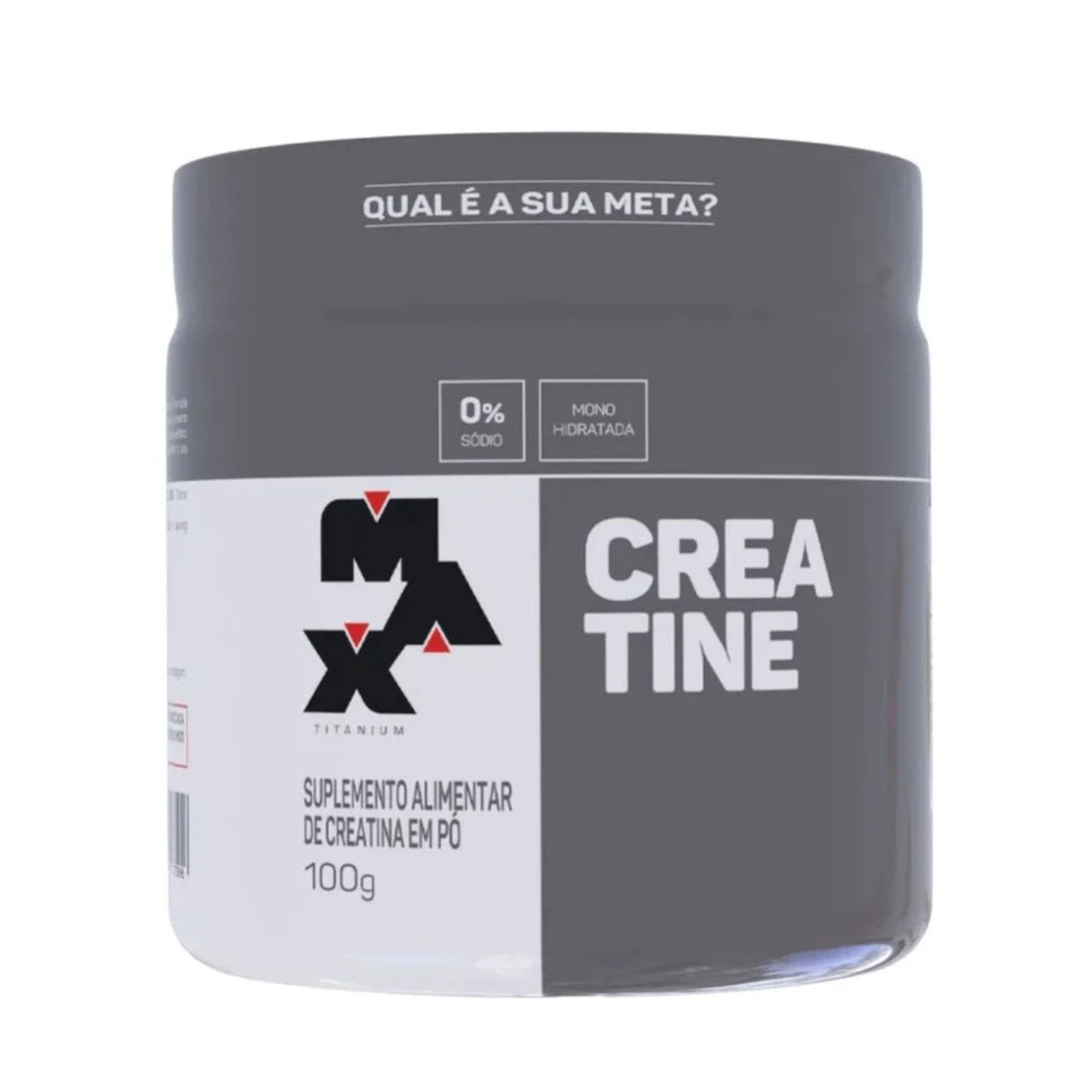 Creatine - Creatina Monohidratada em Pó Sem Glúten - Max Titanium