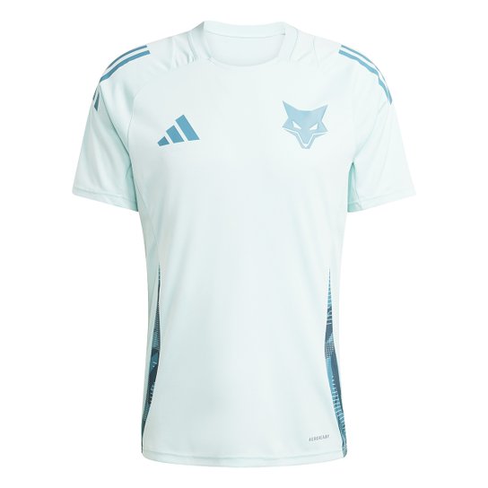 Camisa Cruzeiro 25/26 Treino Adidas Masculina - Azul Turquesa
