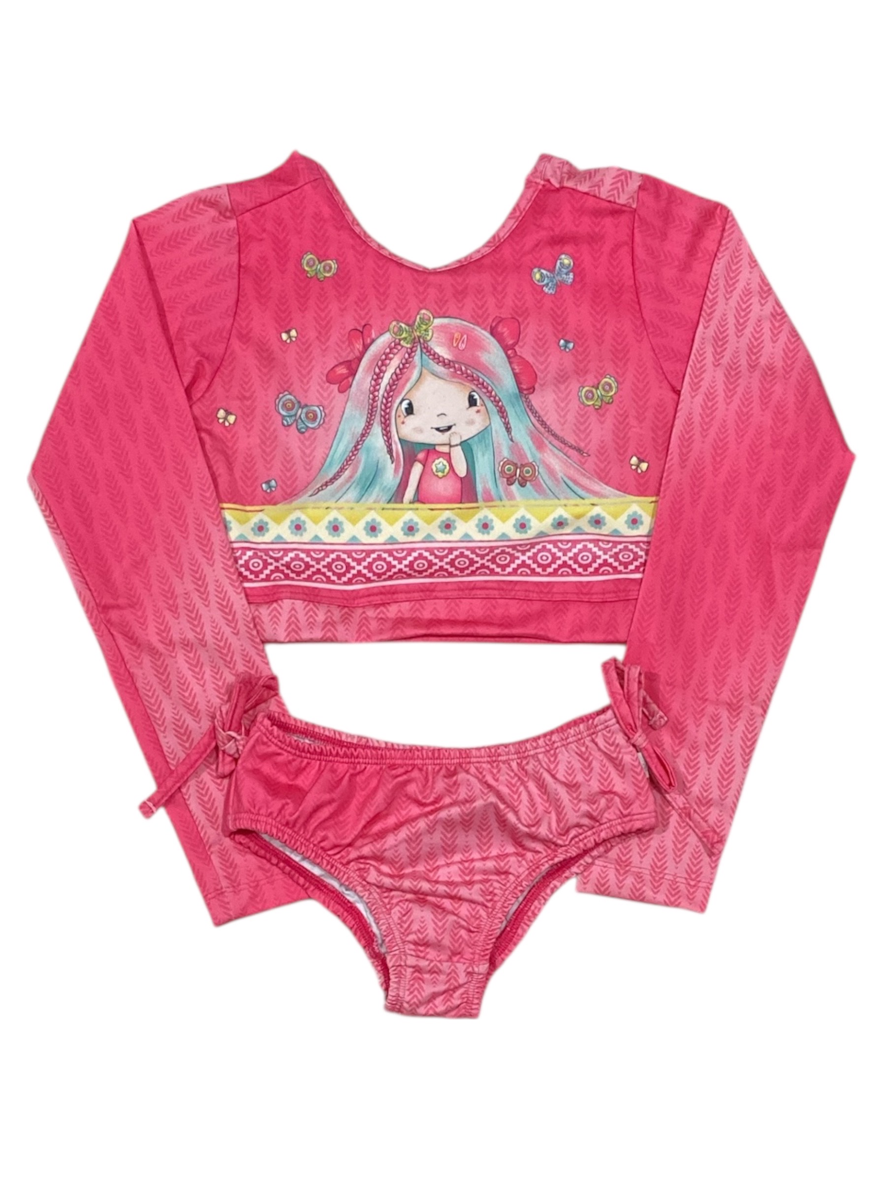CONJUNTO PRAIA LB16744 CORAL LE BHUA