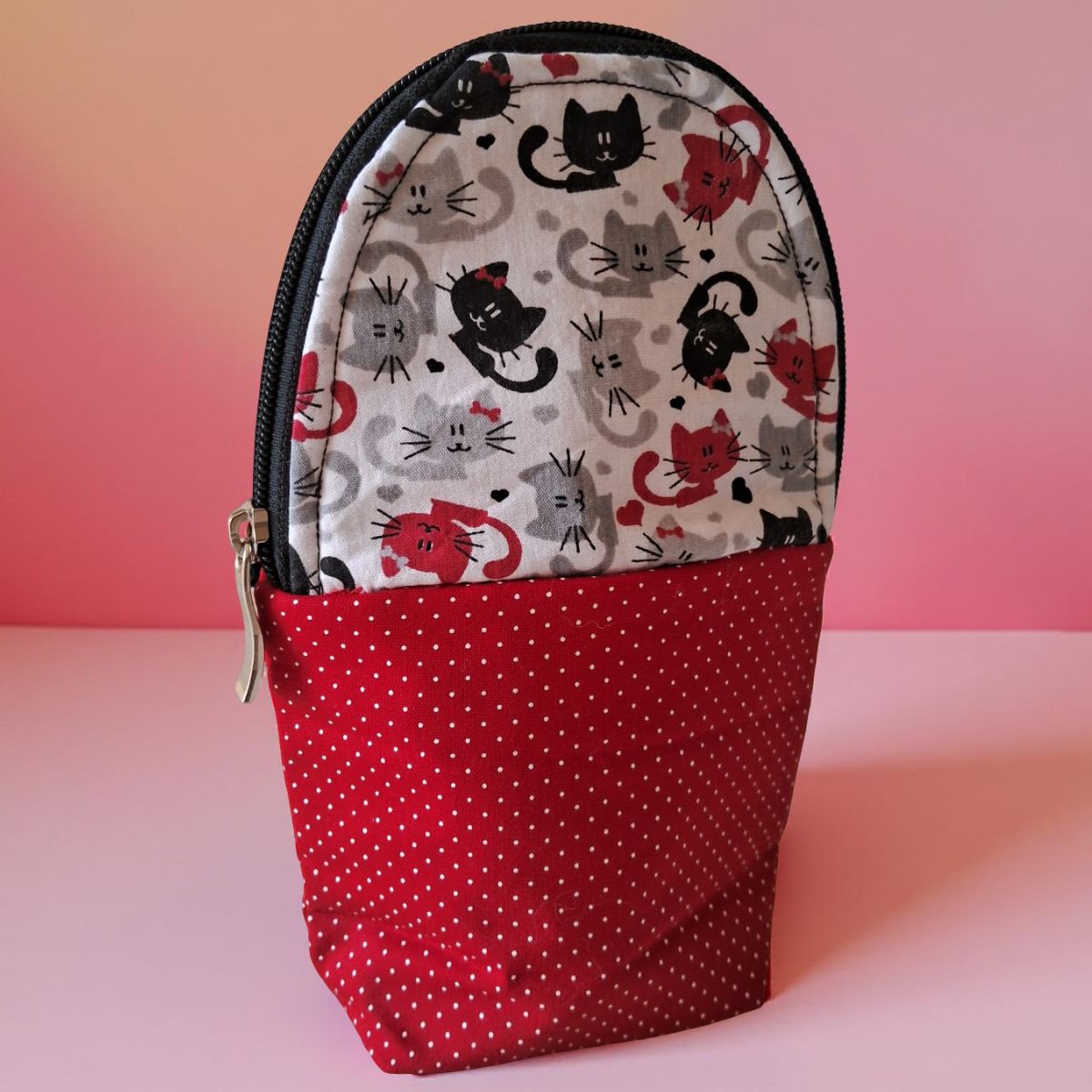 Estojo Artesanal em Tecido 100% Algodão