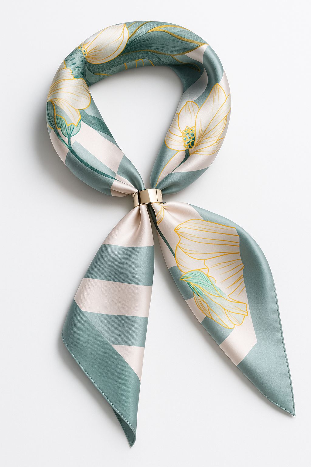 Lenço de Cetim 65x65