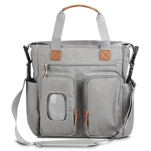 Bolsa Multifuncional 16L com Detalhes em Couro Sintético