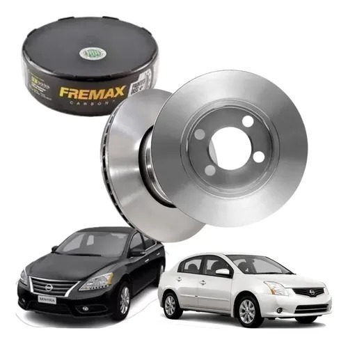 Par Disco Freio Dianteiro Sentra 1.8 2.0 2007 À 2013 Fremax
