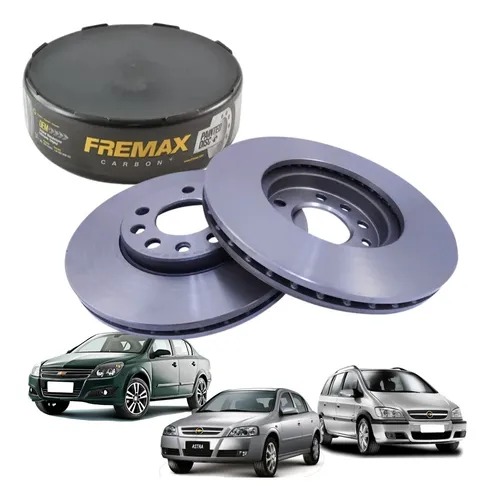 Par Disco Freio Dianteiro Vectra Astra Zafira Original