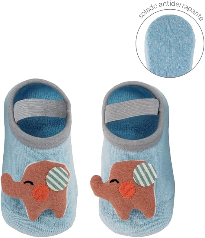 MEIA SAPATILHA COM APLIQUE BUBA