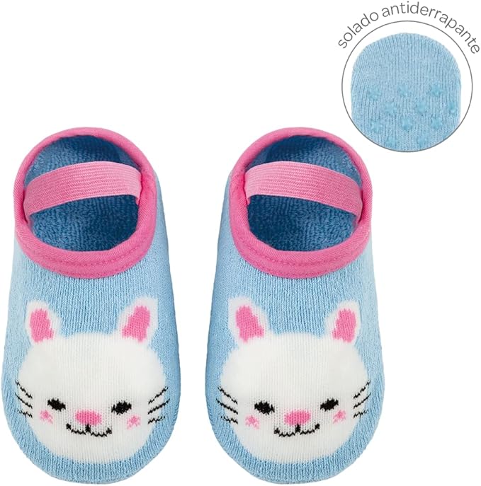 MEIA SAPATILHA ANTIDERRAPANTE BUBA